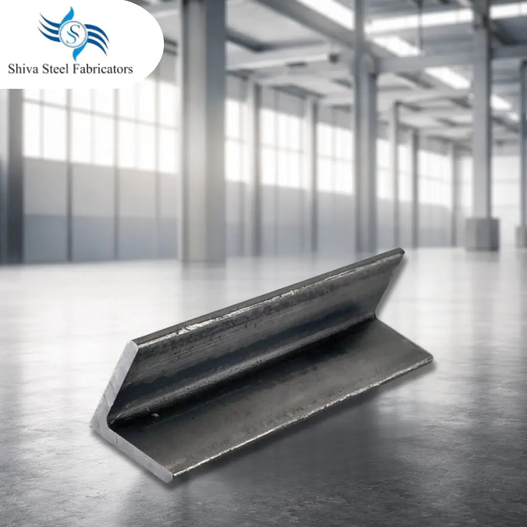 Iron L Angle Mild Steel Hot Rolled Section by Shiva Steel Fabricator